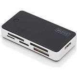 DIGITUS Multi-Compact Flash, Memory Stick, microSD, miniSD, SD-Kartenleser schwarz