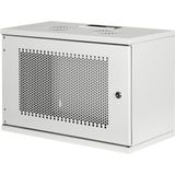 DIGITUS - SOHO-serie - Netwerkkast - Grijs - 19 Inch 9 UH, Draagvermogen 60 kg, Diepte 400 mm