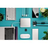 Digitus DA-70863 USB Hub - USB 3.1 Gen 2 - Type-C - Zilver