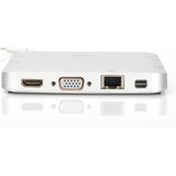 Digitus DA-70863 USB Hub - USB 3.1 Gen 2 - Type-C - Zilver
