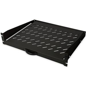 Digitus - Uittrekplank - Accessoires voor Serverkasten - Zwart - Vaste Montage