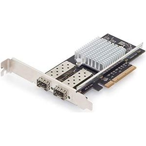 DIGITUS Interface - PCIe-kaart - LAN (2 x SFP 10 GB)