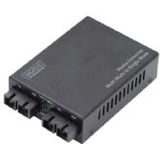 DIGITUS Fast Ethernet Multimode voor Monomode Mediaconter SC naar SC golflengte 1310nm