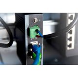 Digitus - PoE+ Injector - Netwerkaccessoire - Zwart - 60W Uitgangsvermogen, DIN Rail en Wandmontage