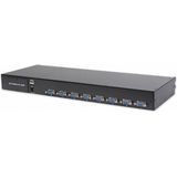 Digitus - KVM-module - Zwart - 8 Poorten - Voor Gemodulariseerde KVM-console