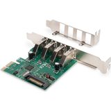 Digitus DS-30221-1 4-port USB 3.0 PCI Express Add-on kaart