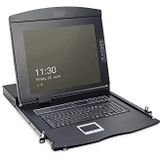 Digitus - Modulaire Console - Zwart - KVM Switch met Toetsenbord en Touchpad
