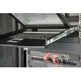 Digitus - Modulaire Console - KVM Switch - Zwart - 19" TFT, 16 Poorten, Duits Toetsenbord