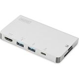 Digitus Dockingstation - USB-C - Universeel - Incl. Laadfunctie