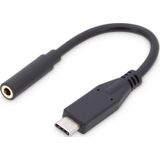 Digitus Audio Adapterkabel [1x USB-C stekker - 1x Jackplug female 3,5 mm] AK-300321-002-S Flexibel