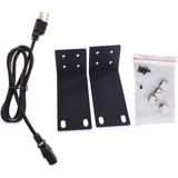 DIGITUS - 24-poorts - Netwerkschakelaar - Grijs - Unmanaged