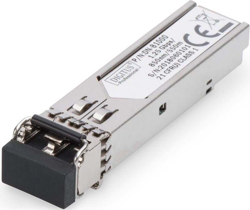 Digitus DN-81000-04 netwerk transceiver module Vezel-optiek 1250 Mbit/s SFP 850 nm