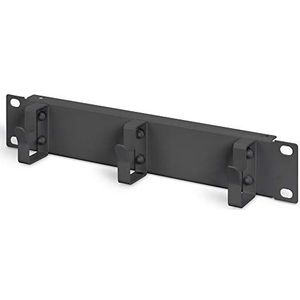 Digitus DN-10-ORG-1U-B 10 inch Kabelvoering voor patchkast Geschikt voor kastdiepte: vanaf 300 mm Zwart (RAL 9005)