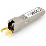 DIGITUS Gigabit SFP Modul - 1,25 Gbit/s - HP kompatibel - für CAT 5 Kupfer Patchkabel - Mini GBIC - RJ45 Buchse - 100 m Reichweite - Plug & Play