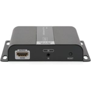 Digitus - DS-55125 - Audio/Video Extender - Zwart - HDMI-extender via CAT