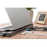Digitus USB-C Laptopdockingstation - 14 Poorten - Incl. Laadfunctie