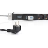 DIGITUS® Professional - Stekkerdoos - 45° Geaarde Stopcontacten - Voor Serverkasten