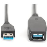 Digitus USB-kabel USB 3.2 Gen1 (USB 3.0 / USB 3.1 Gen1) USB-A Stekke