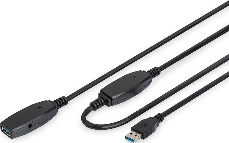 Digitus USB-kabel USB 3.2 Gen1 (USB 3.0 / USB 3.1 Gen1) USB-A Stekke
