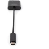 Digitus USB-C naar RJ45 Adapter Incl. Laadbus en USB DN-3027