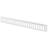 DIGITUS FO splitterbox voorpaneel - glasvezel patchpaneel - 24x SC DX - 19-inch 1U - snelkoppeling - grijs