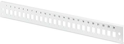 Digitus - Fibre Splice Box - Voorpaneel - Grijs - 24x LC DX, SC SX, E2000 SX