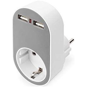 Digitus - Adapter 2x usb-a Grau Innenbereich