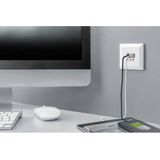 DIGITUS DA-70618 - Inbouw USB-lader - 2x USB-A / 1x USB-C - Zuiver Wit RAL 9003