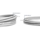 DIGITUS - LAN Kabel Cat 6A - Grijs - 5m - RJ45 Netwerkkabel - UTP Niet Afgeschermd