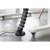 Digitus DA-90505 Kabelslang ABS kunststof, Metaal Zwart flexibel (l x b x h) 130 x 6.7 x 3.5 cm 1 stuk(s)