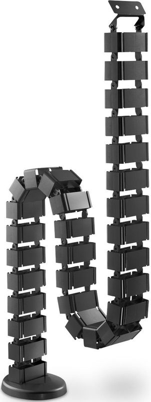 Digitus DA-90505 Kabelslang ABS kunststof, Metaal Zwart flexibel (l x b x h) 130 x 6.7 x 3.5 cm 1 stuk(s)