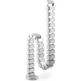 Digitus DA-90506 Kabelslang ABS kunststof, Metaal Zilver flexibel (l x b x h) 130 x 6.7 x 3.5 cm 1 stuk(s)