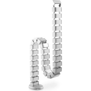 Digitus DA-90506 Kabelslang ABS kunststof, Metaal Zilver flexibel (l x b x h) 130 x 6.7 x 3.5 cm 1 stuk(s)