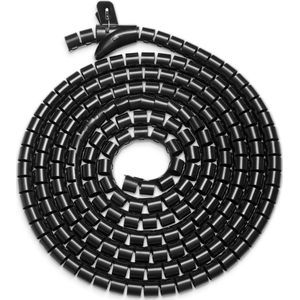 Cable Sleeve black 5m PET