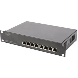 Digitus DN-80117 - switch - 8 ports - managed - rack-mountable
