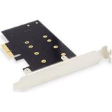 Digitus - DS-33170 - 2 + 1 Poorten M.2-Controller - PCIe - Inclusief Low-Profile Slotplaat
