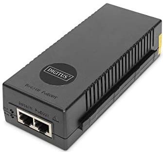 Digitus DN-95108 PoE-injector 10 GBit/s IEEE 802.3af (12.95 W), IEEE 802.3at (25.5 W)