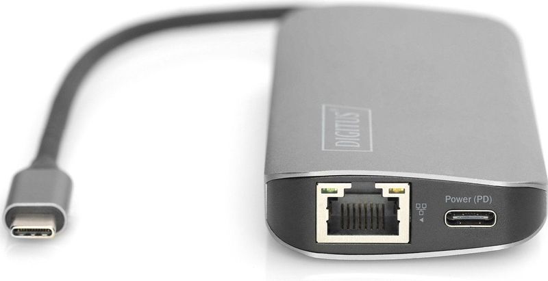 Digitus DA-70884 USB-C Mini-dockingstation Geschikt Voor Merk: Universeel Chromeboo - Chromeboo
