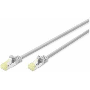 DIGITUS - LAN-kabel Cat 6A - 3 m - Grijs - S/FTP Afgeschermd