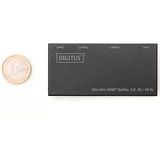 Digitus DS-45322 2 Poorten HDMI-splitter LED-weergav - Met Metalen Behuizin
