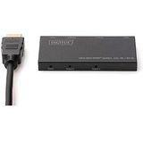 Digitus DS-45322 2 Poorten HDMI-splitter LED-weergav - Met Metalen Behuizin