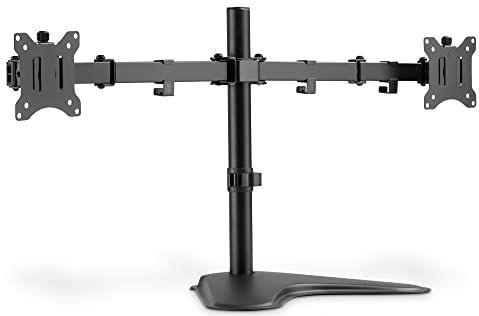 Schermtafel Support Digitus DIGITUS Soporte de monitor universal dual Zwart 32"