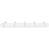 DIGITUS Kabelgeleidingspaneel - 1U - Grijs - Voor Netwerkkasten