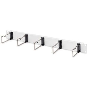 Digitus DN-97666 - cable management panel met rings - 1U - 19 inch