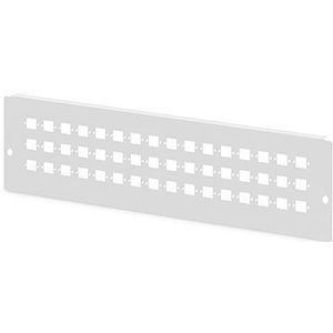 DIGITUS Adapterplaat voor DN-96800L-2, grijs (RAL 7035) 48x SC-SX, LC-DX, E2000-SX