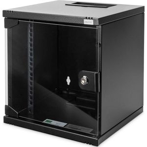 DIGITUS 10- 6HE Wandgeh&#228;use 330x312x300mm Schwarz RAL 9005