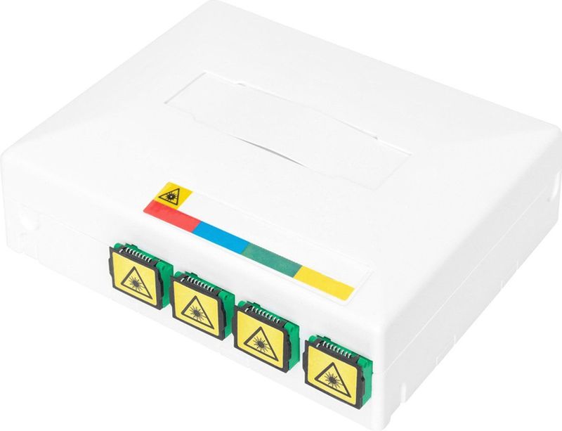 Digitus - FTTX Behuizing - Netwerk Accessoires - Kleur: Transparant - Materiaal: Plastic