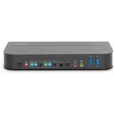 Digitus KVM-Switch - 2 + 2 Poorten - DisplayPort HDMI - 4K