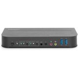Digitus KVM-Switch - 2 + 2 Poorten - DisplayPort HDMI - 4K