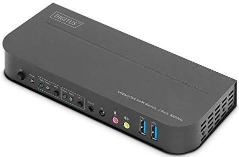 Digitus KVM-Switch - 2 + 2 Poorten - DisplayPort HDMI - 4K